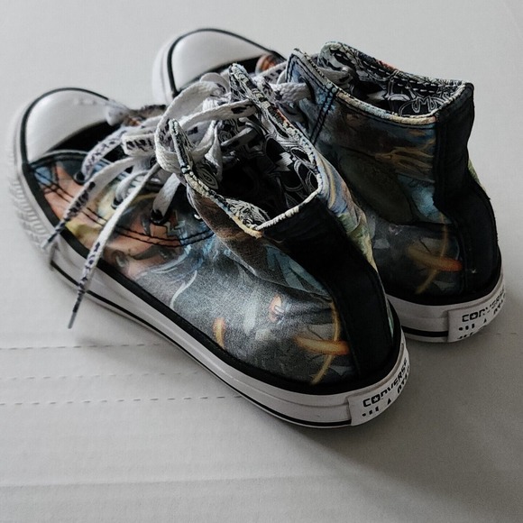 Converse Justice League Superman Batman Chuck Taylor All-Star High Youth Size 1 - Picture 5 of 10